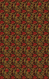 Poinsettia Royale - London Penny Gift Wrap
