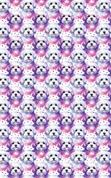 Minimal Maltese - London Penny Gift Wrap