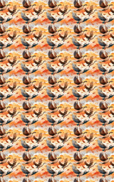 Falling Feathers - London Penny Gift Wrap