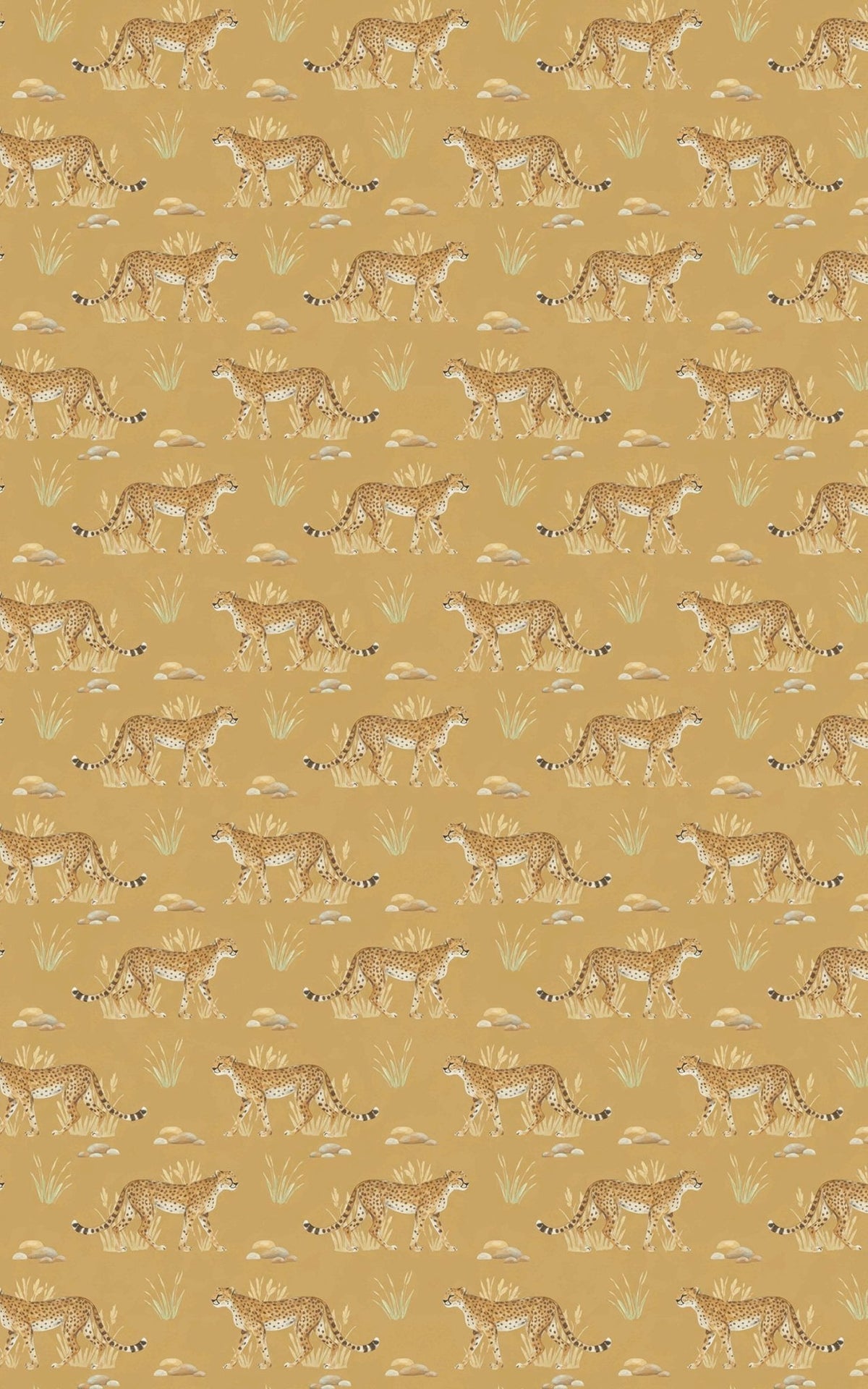 Safari Stroll: Cheetah - London Penny Gift Wrap
