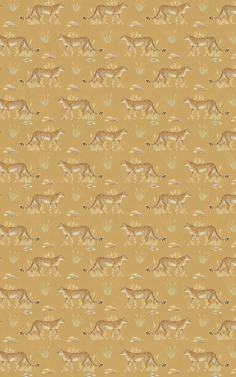 Safari Stroll: Cheetah - London Penny Gift Wrap