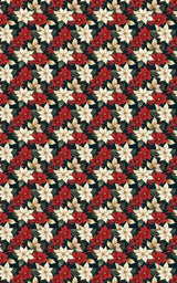 Gilded Poinsettia - London Penny Gift Wrap