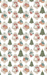 Maltese Holiday Sweaters - London Penny Gift Wrap