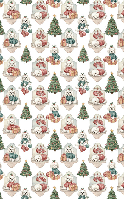 Maltese Holiday Sweaters