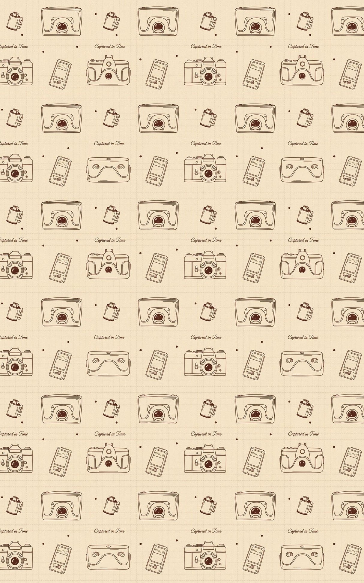 Vintage Cameras - London Penny Gift Wrap