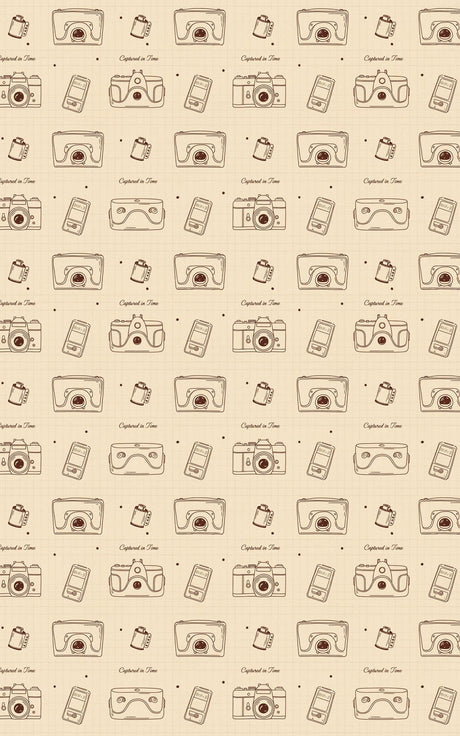 Vintage Cameras - London Penny Gift Wrap
