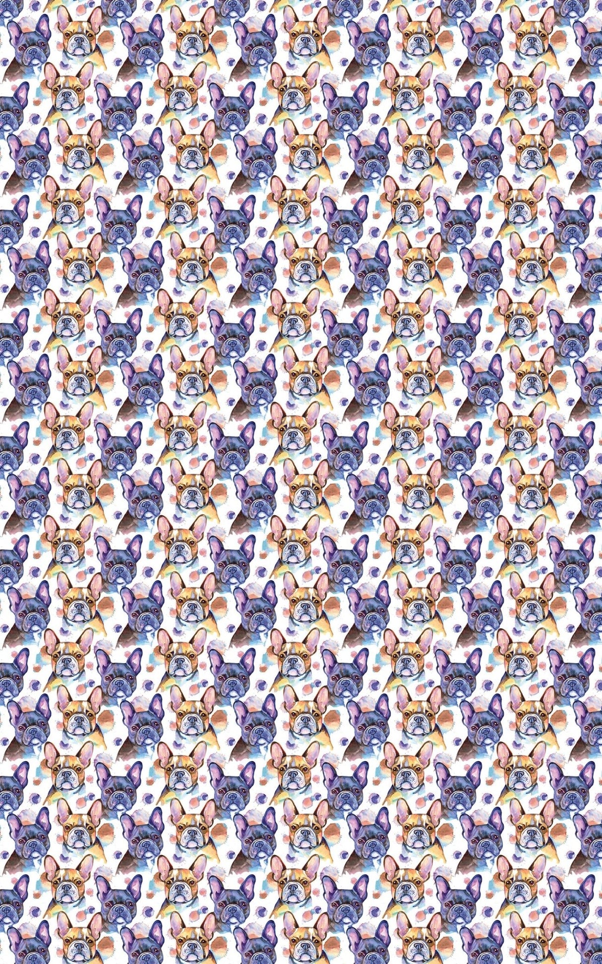 French Bulldog - Oui, oui! - London Penny Gift Wrap