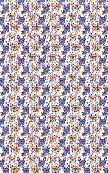 French Bulldog - Oui, oui! - London Penny Gift Wrap