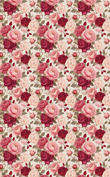 Floral Romance Elegance - London Penny Gift Wrap