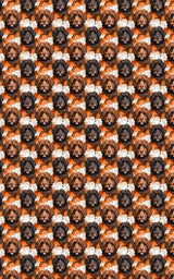 The Doodle Line - London Penny Gift Wrap