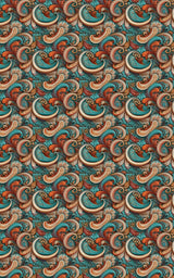 Paisley Poise - London Penny Gift Wrap