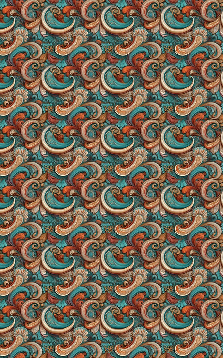 Paisley Poise - London Penny Gift Wrap