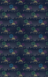 Midnight New Year Magic - London Penny Gift Wrap