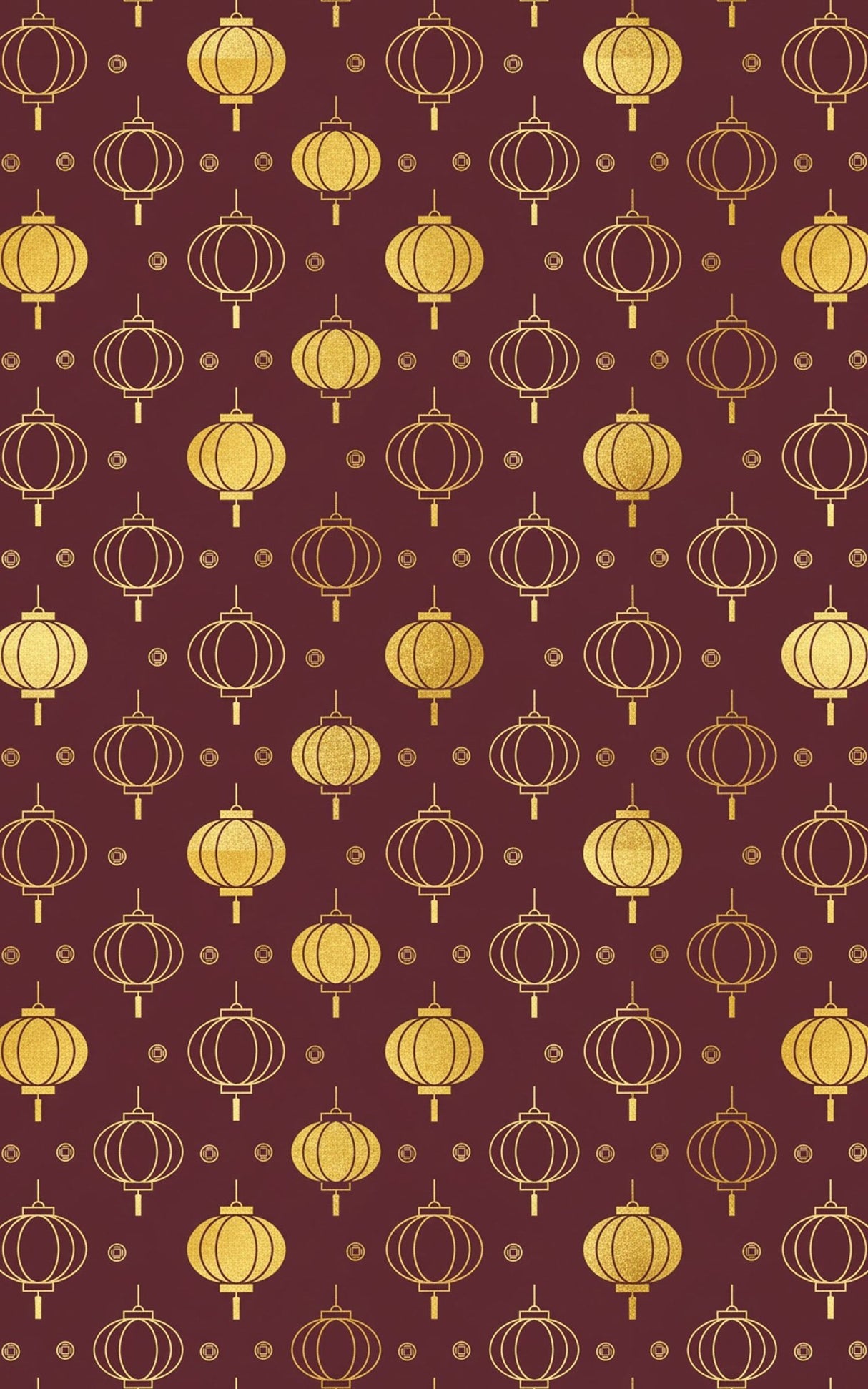 Lunar New Year Lanterns - London Penny Gift Wrap