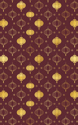 Lunar New Year Lanterns - London Penny Gift Wrap