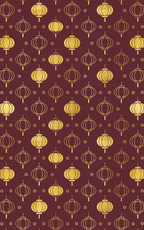 Lunar New Year Lanterns - London Penny Gift Wrap