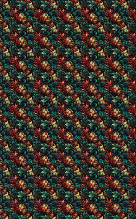 Crimson Canopy - London Penny Gift Wrap