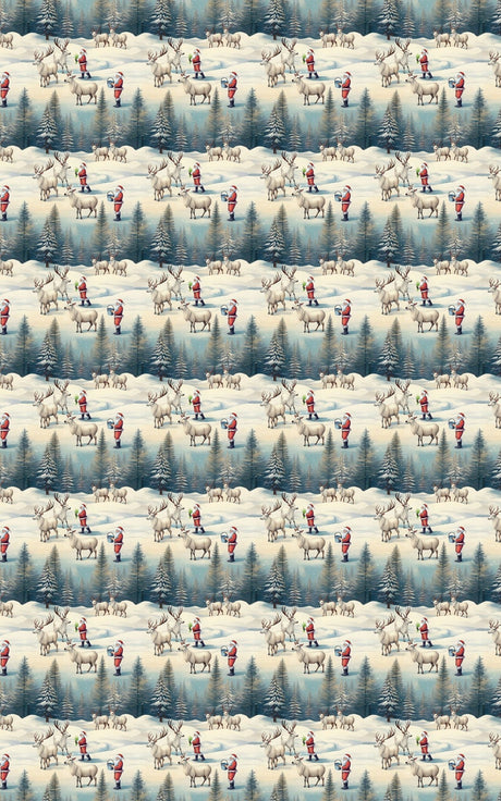 North Pole Nibbles - London Penny Gift Wrap