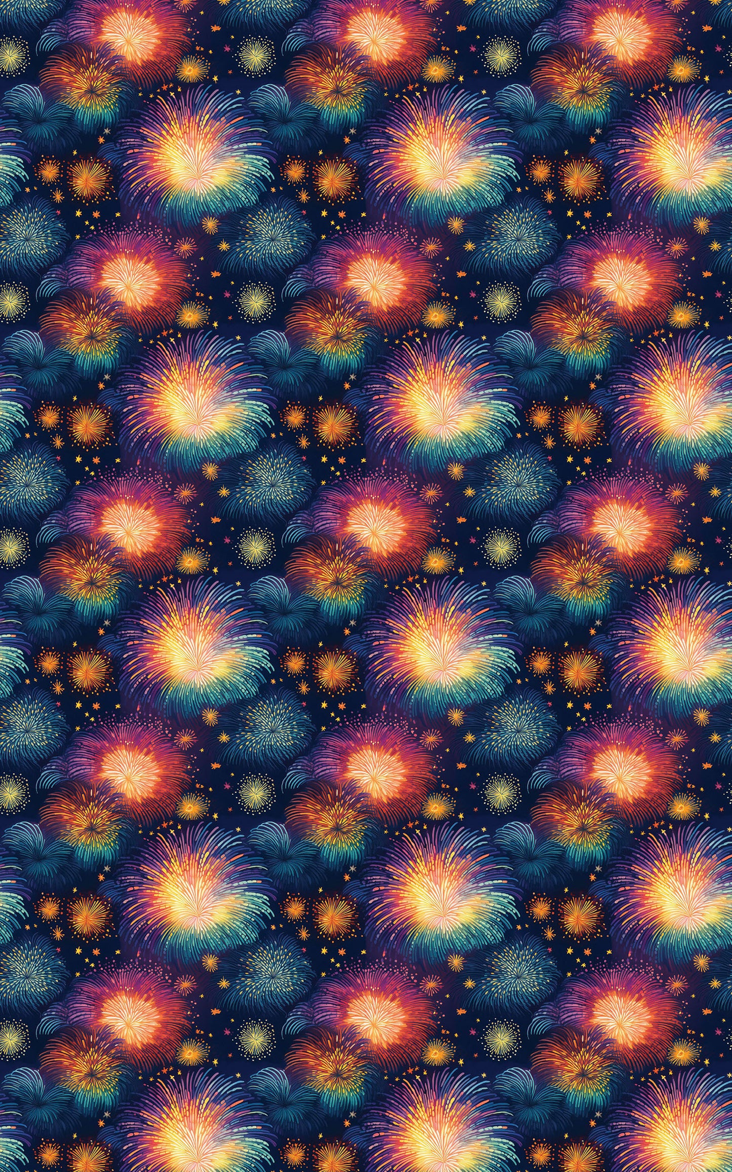 Vivid Starburst Sky