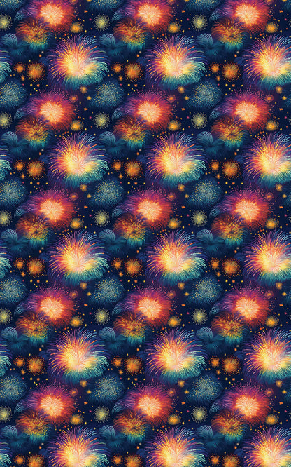 Vivid Starburst Sky