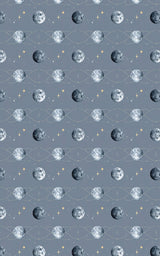 Orbiting Moonlight Wrapping Paper - London Penny Gift Wrap