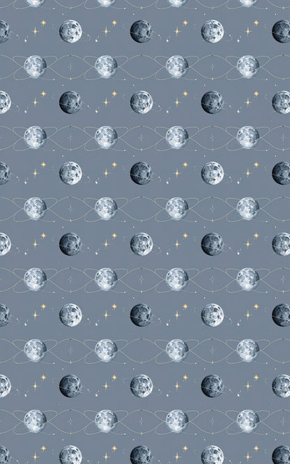 Orbiting Moonlight Wrapping Paper
