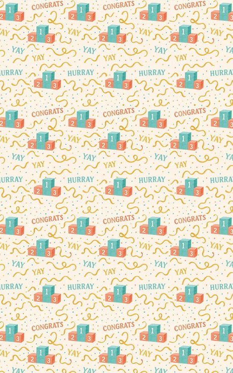 Gold Medal Moment - London Penny Gift Wrap