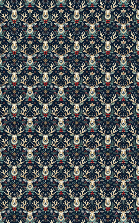 Majestic Antlers - London Penny Gift Wrap