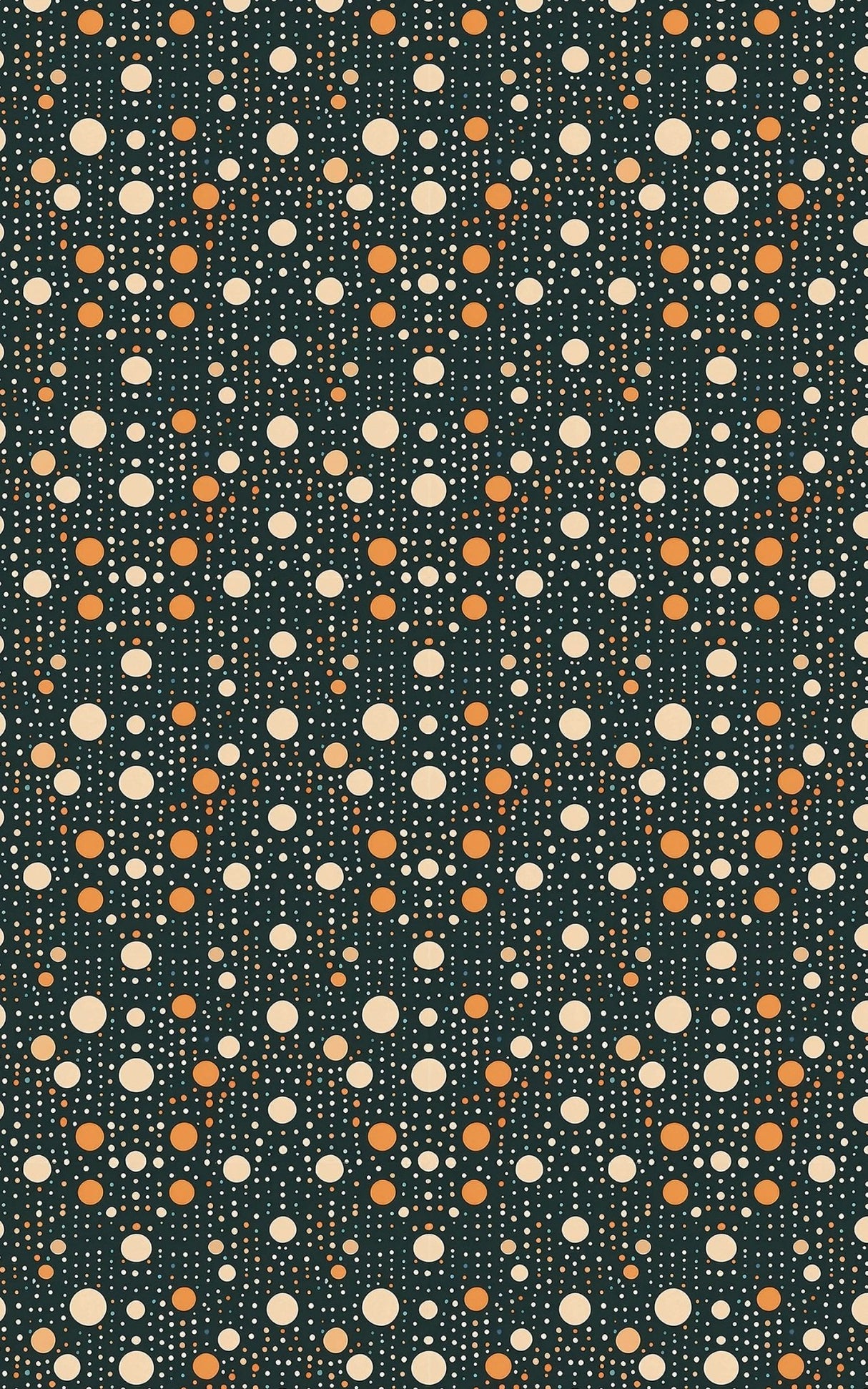 Inky Polka Paper - London Penny Gift Wrap