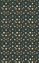 Inky Polka Paper - London Penny Gift Wrap