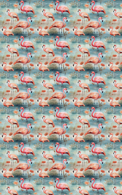 Safari Stroll: Flamingo