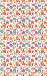 Bake, Wrap, Celebrate! - London Penny Gift Wrap