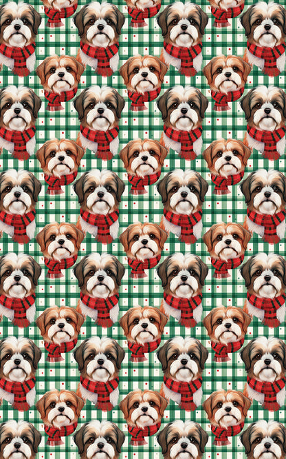 Shih Tzu Plaid Parade