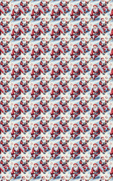 Festive Fielding - London Penny Gift Wrap