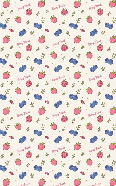 Farmer's Market: Berry Fresh - London Penny Gift Wrap