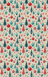 Midmod Merriment - London Penny Gift Wrap