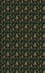 Enchanted Christmas Grove - London Penny Gift Wrap