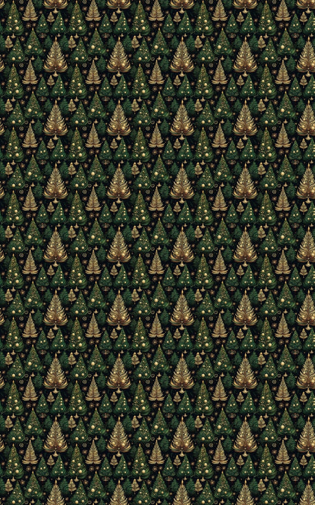 Enchanted Christmas Grove - London Penny Gift Wrap