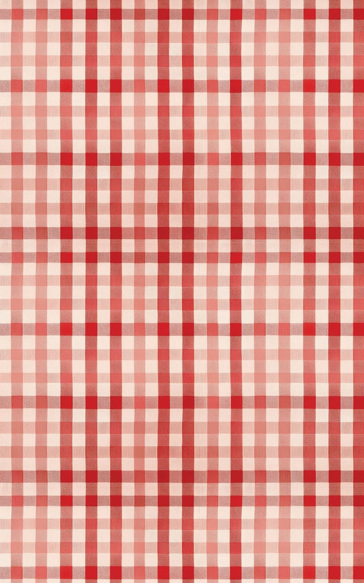 Gingham Gala Classic Red - London Penny Gift Wrap