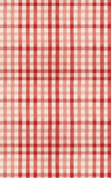 Gingham Gala Classic Red - London Penny Gift Wrap