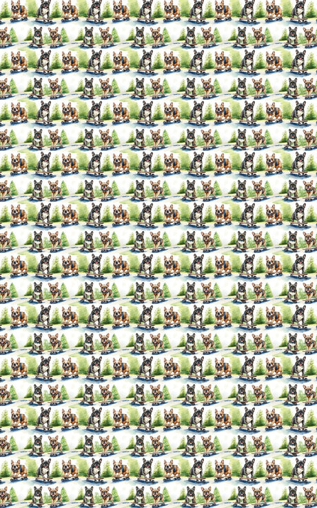 Frenchie Street Skates - London Penny Gift Wrap