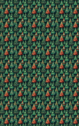 Festive Fir Fiesta - London Penny Gift Wrap