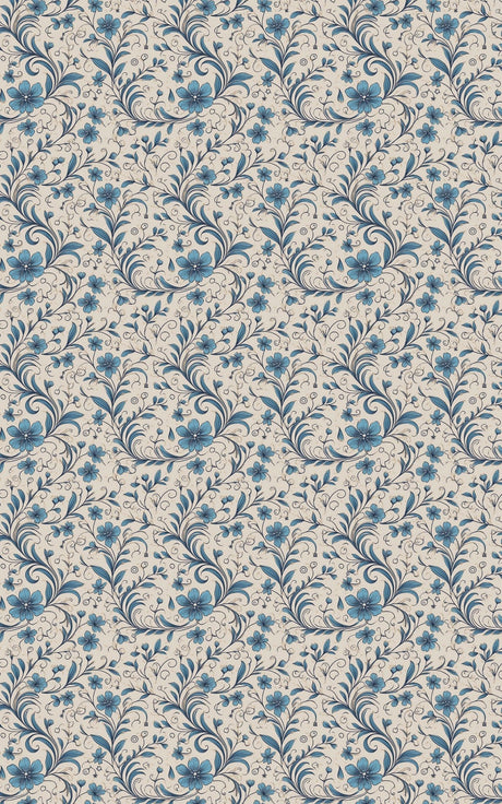 Something Blue Toile - London Penny Gift Wrap