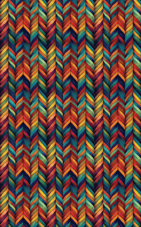 Herringbone Haven - London Penny Gift Wrap