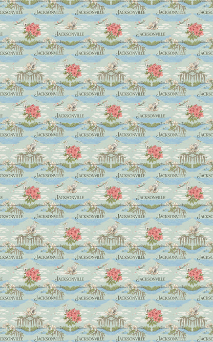Jacksonville – Southern Charm & Riverfront Wrapping Paper