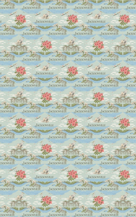 Jacksonville – Southern Charm & Riverfront Wrapping Paper - London Penny Gift Wrap