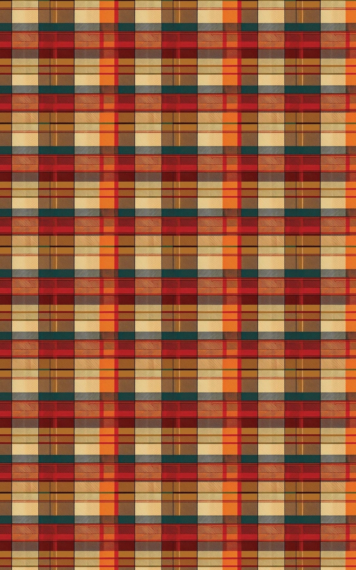 Autumn Orchard Plaid - London Penny Gift Wrap