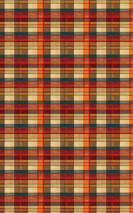 Autumn Orchard Plaid - London Penny Gift Wrap