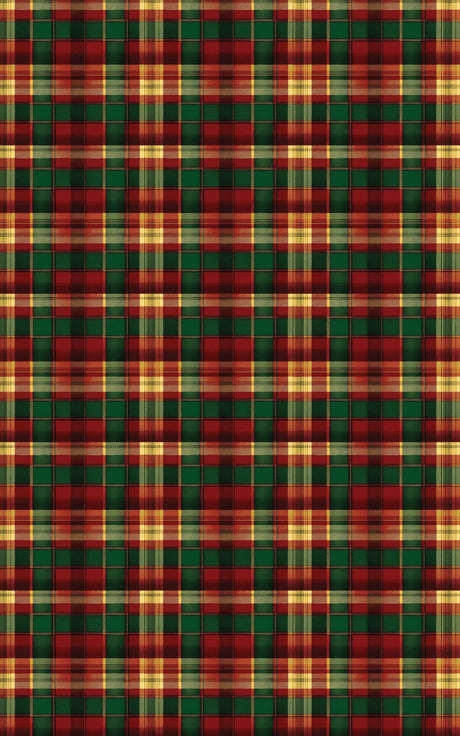 Candlelight Plaid - London Penny Gift Wrap