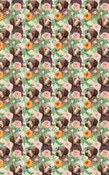 Spanish Water Dog Garden Party - London Penny Gift Wrap